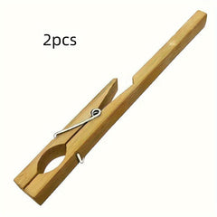 2pcs Test Tube Clips Glass Test Tube Wooden Chemistry Experiment Equipment