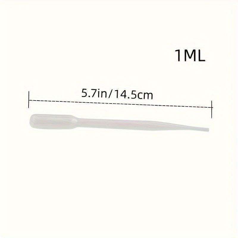 100pcs Disposable Plastic Droppers Individually Wrapped