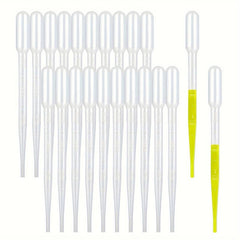100pcs Disposable Plastic Droppers Individually Wrapped