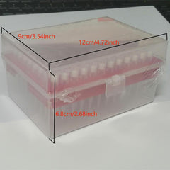 Lab Pipette Suction Head With Filter Cartridge Nozzle 300ul