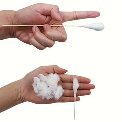 20pcs Long Cotton Swabs Laboratory Cotton Swabs Multifunctional