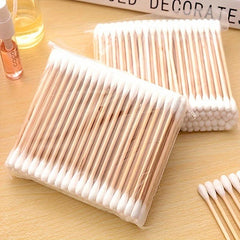 800 Disposable Double Headed Swabs for Makeup Removal and Ear Cleaning