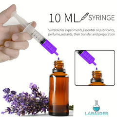 10pcs 10ML Plastic Syringes Lab Measurement Refilling Pet Feeding