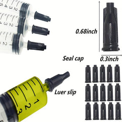 10pcs 10ML Plastic Syringes Lab Measurement Refilling Pet Feeding