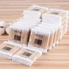 800 Disposable Double Headed Swabs for Makeup Removal and Ear Cleaning