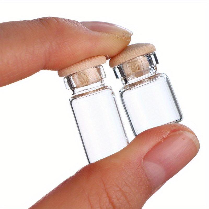 Mini Transparent Jar Model Lab Kitchen Toy