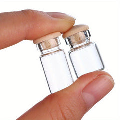 Mini Transparent Jar Model Lab Kitchen Toy