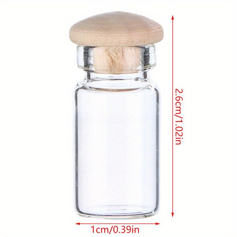 Mini Transparent Jar Model Lab Kitchen Toy