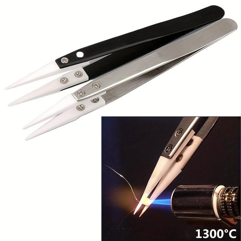 Ceramic Tweezers for Electronics Soldering