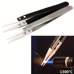Ceramic Tweezers for Electronics Soldering