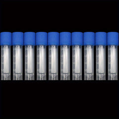10pcs Chemical Plastic Test Tube Vial Sealing Cap Container 2ml