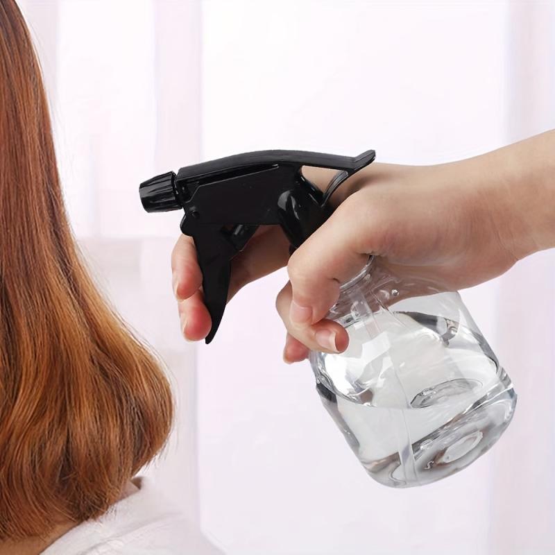 7pcs 8oz Empty Plastic Spray Bottles with Adjustable Nozzle, Funnel, and Labels