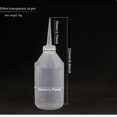 Large Capacity Industrial Point Glue Squeeze Bottle With Scale
