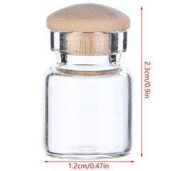 Mini Transparent Candy Food Jar Model Kitchen Accessories