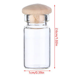Mini Transparent Candy Food Jar Model Kitchen Accessories