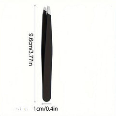 Stainless Steel Eyebrow Tweezers Makeup Tool for Beauty Salon Home Use