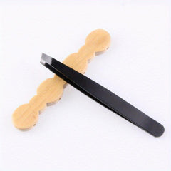 Stainless Steel Eyebrow Tweezers Makeup Tool for Beauty Salon Home Use