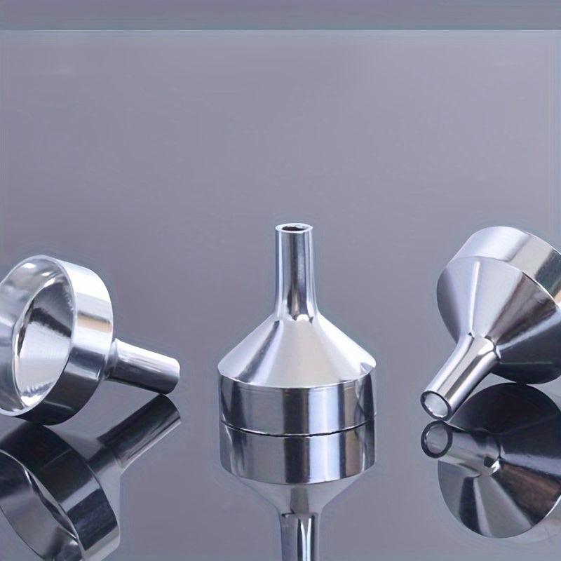 Essential Funnel Small Metal Dispensing Tool for Liquid Refilling