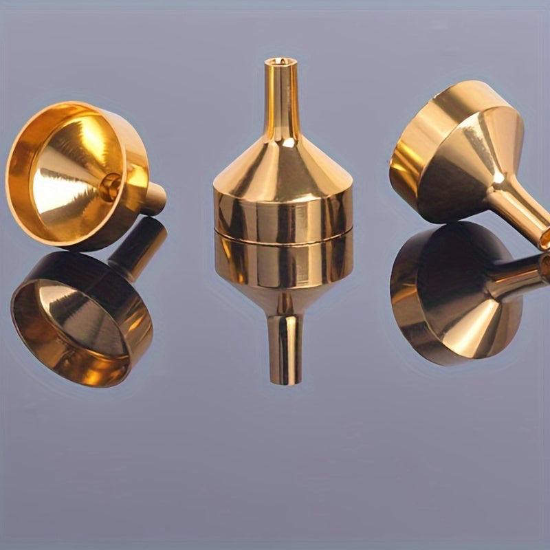 Essential Funnel Small Metal Dispensing Tool for Liquid Refilling