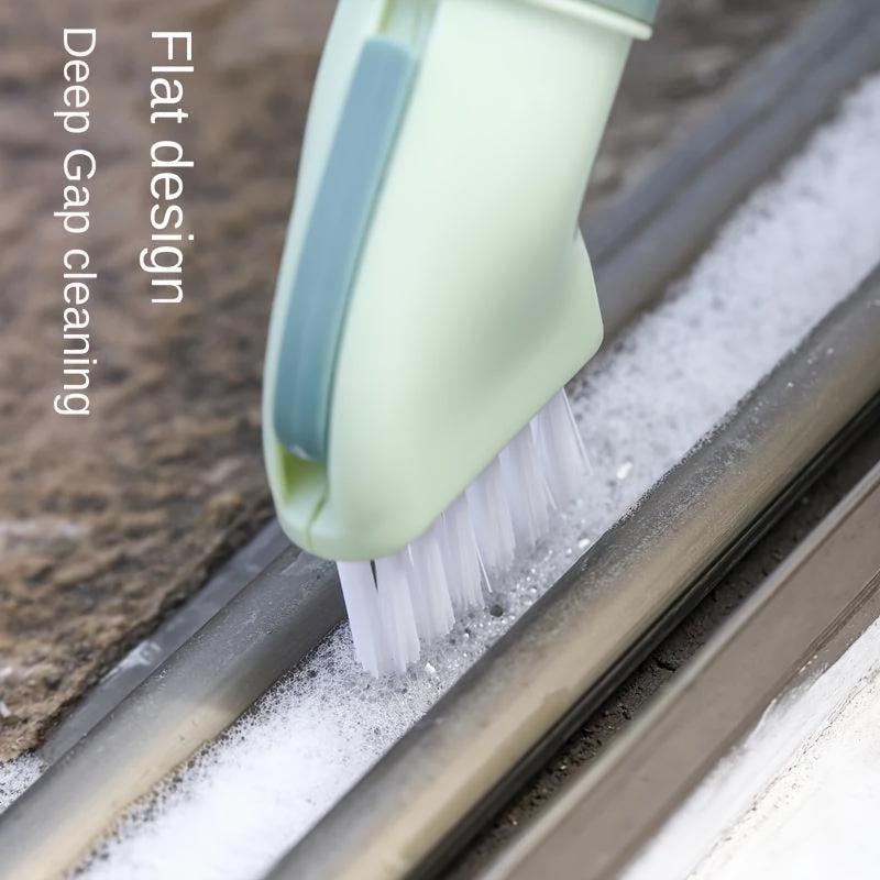 2pcs Dual use Cleaning Brush Connects to Water Bottle Household Gap Brush