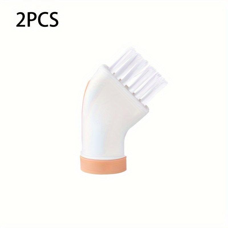 2pcs Dual use Cleaning Brush Connects to Water Bottle Household Gap Brush