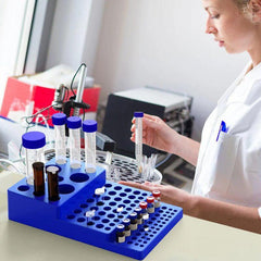 Lab Centrifuge Tube Rack 0.2-50mL Stepped Test Tube Holder
