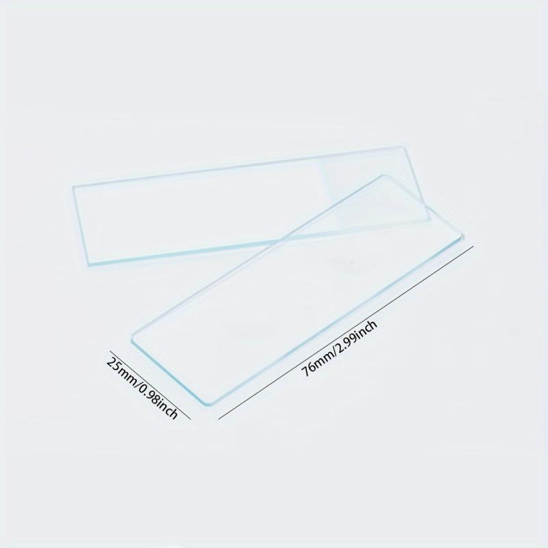 High Transmittance Microscope Slides for Microbiological Observation