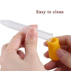 5 Silicone Liquid Droppers for Candy Molds & Medicine