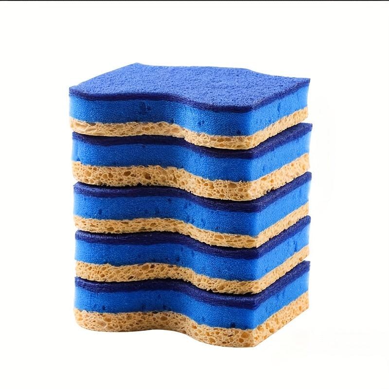 Wood Pulp Cotton Dishwashing Sponge Kitchen Cleaning Sponge Block