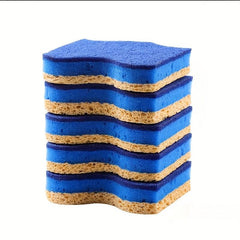 Wood Pulp Cotton Dishwashing Sponge Kitchen Cleaning Sponge Block