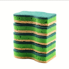 Wood Pulp Cotton Dishwashing Sponge Kitchen Cleaning Sponge Block