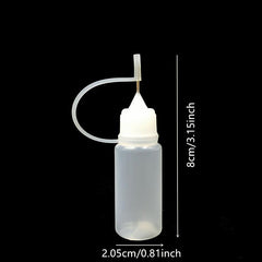 10ML Precision Tip Empty Bottles Needle Glue Applicator