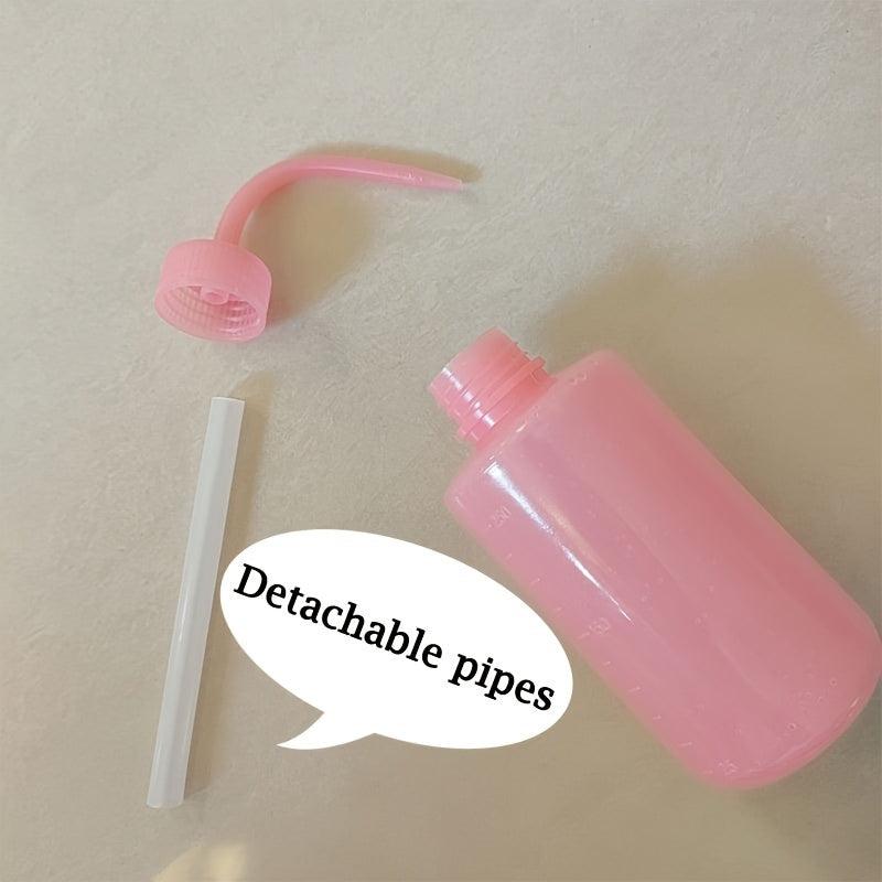 250ml Tattoo Washing Bottle Laboratory Plastic Squeeze Sprinkler Jar