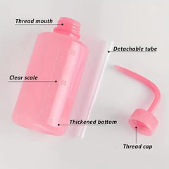 250ml Tattoo Washing Bottle Laboratory Plastic Squeeze Sprinkler Jar