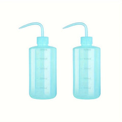 2pcs 500ml Inverted Plastic Squeeze Bottles Safe Rinse Bottle