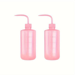 2pcs 500ml Inverted Plastic Squeeze Bottles Safe Rinse Bottle