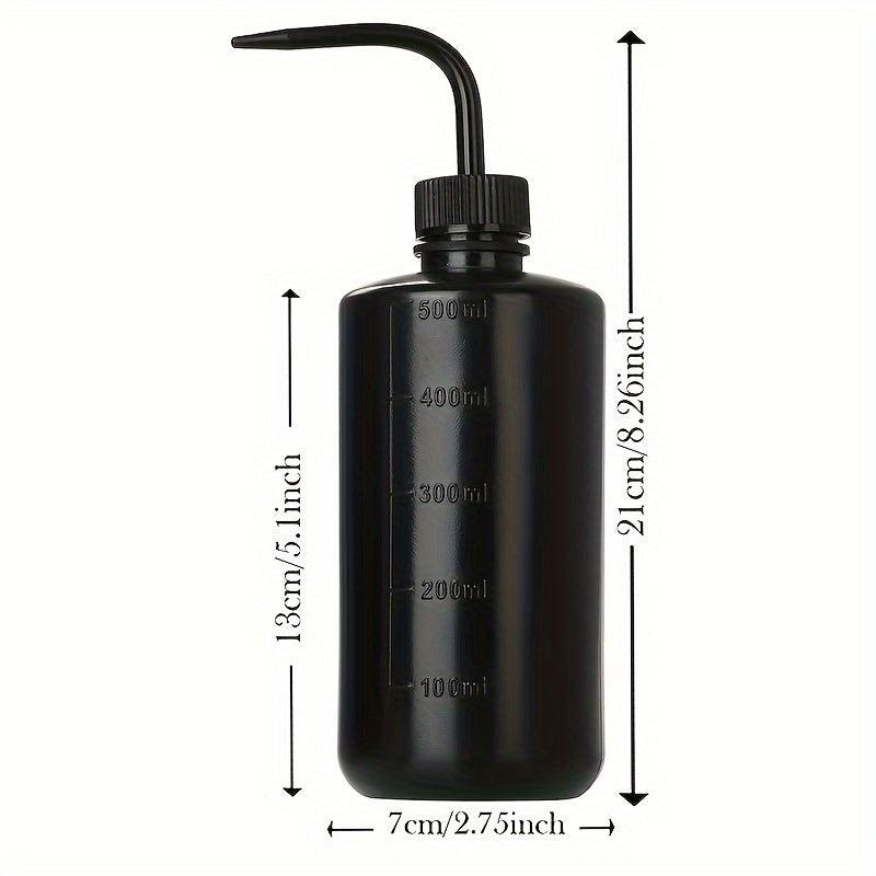 2pcs 500ml Inverted Plastic Squeeze Bottles Safe Rinse Bottle