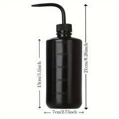 2pcs 500ml Inverted Plastic Squeeze Bottles Safe Rinse Bottle