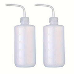 2pcs 500ml Inverted Plastic Squeeze Bottles Safe Rinse Bottle
