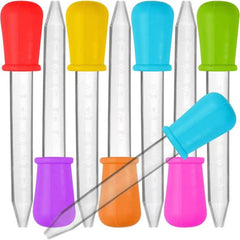 5pcs Liquid Dropper w/ Light Bulb for Candy Production