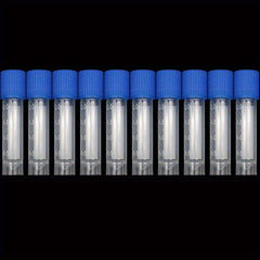 10pcs Plastic Test Tube Vial Sealing Cap 2ML Container