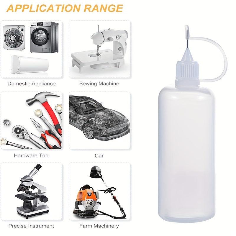 2pcs 50ml 100ml Squeeze Tip Applicator Bottle With Cap