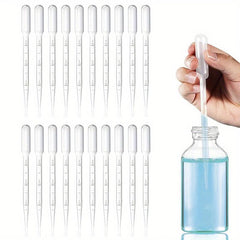 20pcs Disposable 3ml Dropper for Hydration Cosmetic Experiments