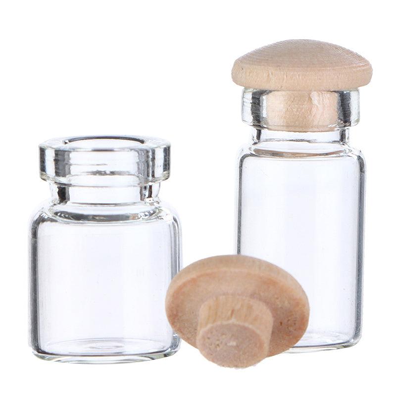 Mini Transparent Candy Food Jar Model Kitchen Accessories Dress up Toys