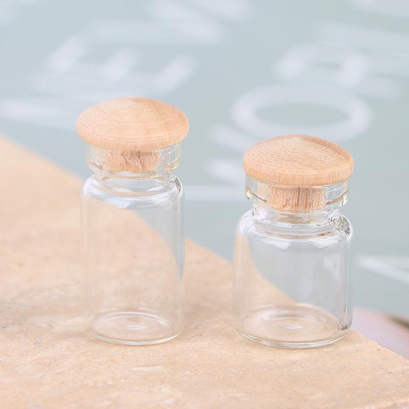 Mini Transparent Candy Food Jar Model Kitchen Accessories Dress up Toys