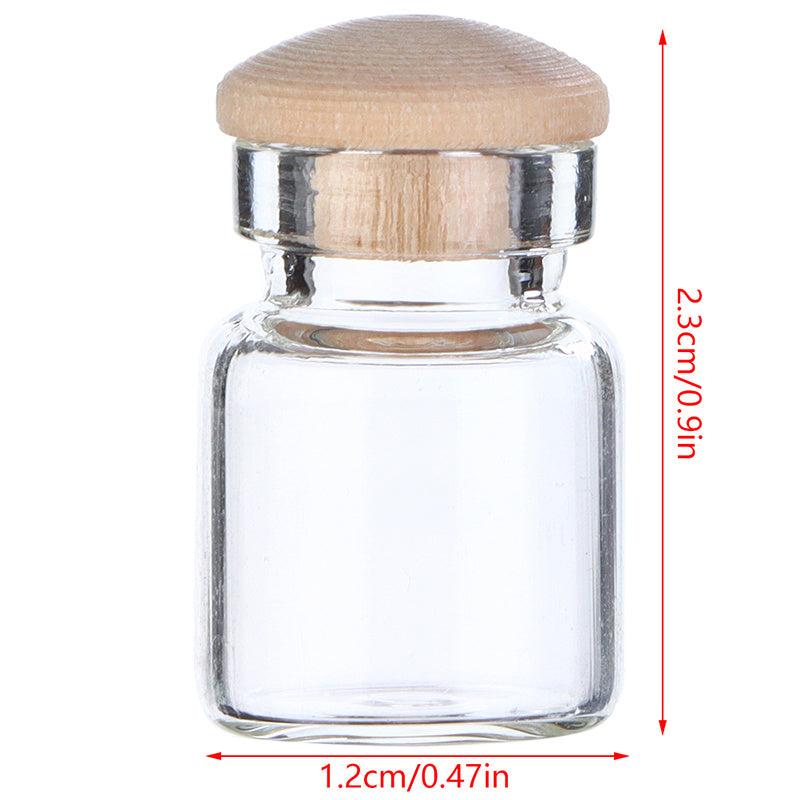 Mini Transparent Candy Food Jar Model Kitchen Accessories Dress up Toys