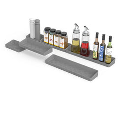 Magnetic Stove Top Shelf Silicone Spice Rack Organizer
