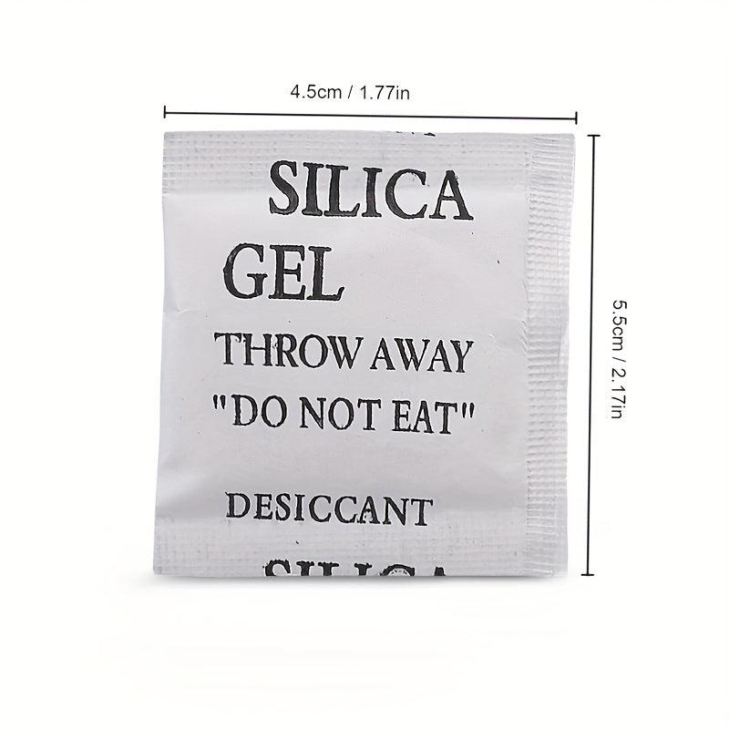 20pcs 5g Silicone Desiccant Bags for Safe, Dry Food & Clothing Storage