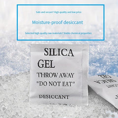 20pcs 5g Silicone Desiccant Bags for Safe, Dry Food & Clothing Storage