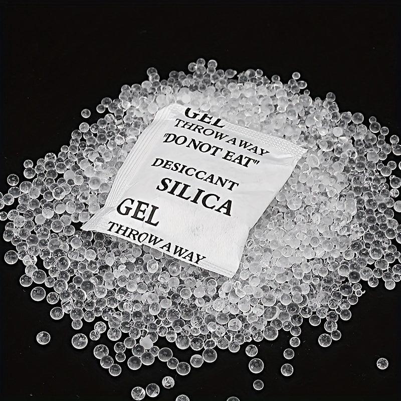 20pcs 5g Silicone Desiccant Bags for Safe, Dry Food & Clothing Storage